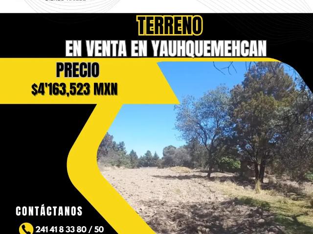 Terreno en renta en Tlaxcala