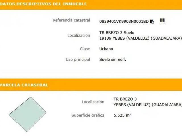 Terreno en venta en Yebes, Castilla-La Mancha