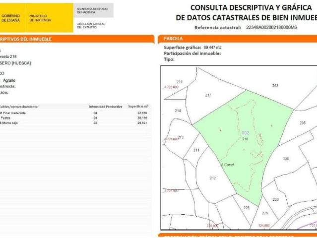 Terreno en venta en Alto Gállego, Aragón