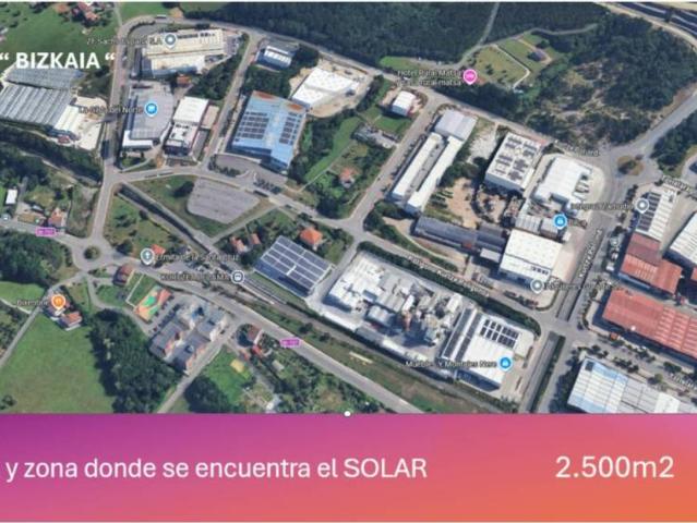 Terreno en venta en Zamudio, Guipúzcoa