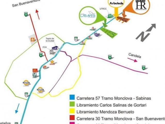 TERRENO EN VENTA HACIENDA LAS AVES MONCLOVA COAHUILA