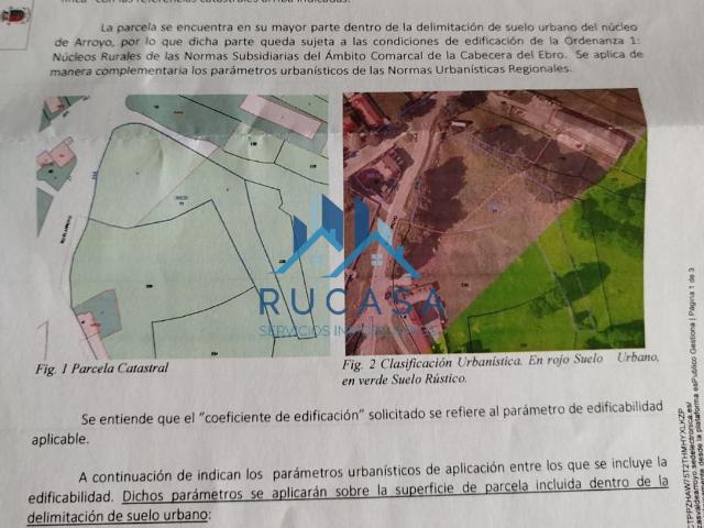 Terreno en venta en Las Rozas De Valdearroyo, Cantabria