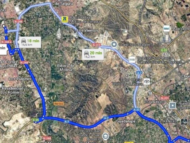 Terreno en venta en La Florida, Vega Media del Segura