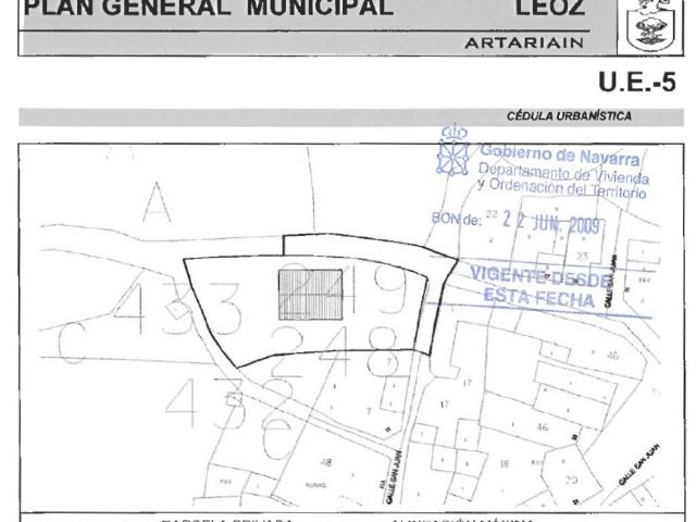 Terreno en venta en Erdialdea, Navarra