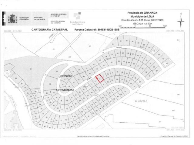 Terreno en venta en Plines, Comarca de Loja