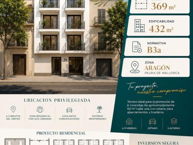 Terreno en venta en Son Fortesa, Palma