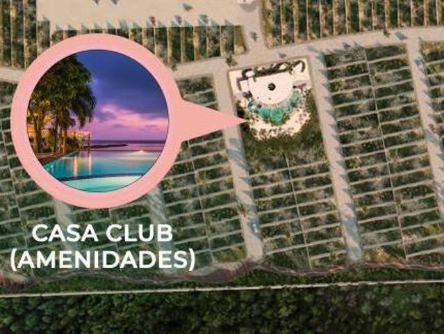 TERRENO EN VENTA MÉRIDA, RESIDENCIAL EN CELESTUN A 150 M DE PLAYA