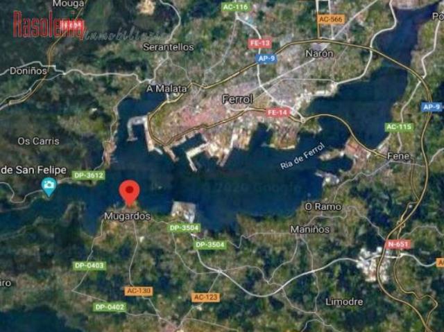 Terreno en venta en Mugardos, Ferrol