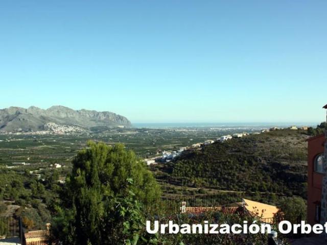 Terreno en venta en Orbeta, la Marina Alta
