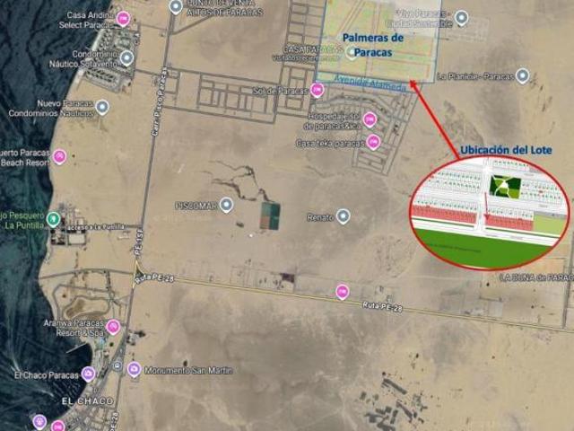 Terreno venta en Pisco, Ica