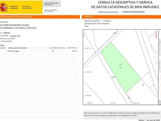 Terreno en venta en Casco Antiguo, Sevilla