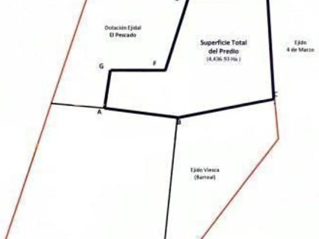Terreno en venta en Nazas, Durango