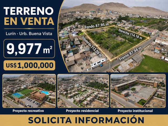 Terreno venta en Lurin, Lima Metropolitana