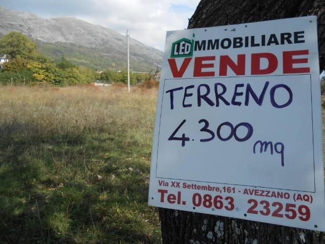 Terreno in vendita a Avezzano, Abruzzo
