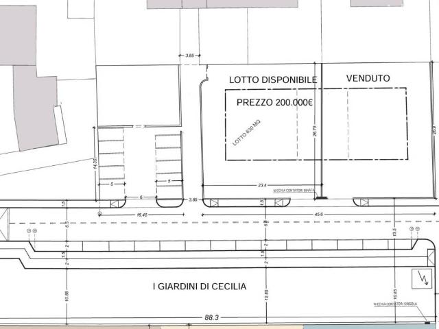 Terreno in vendita a Villaggio Marcolini, Botticino