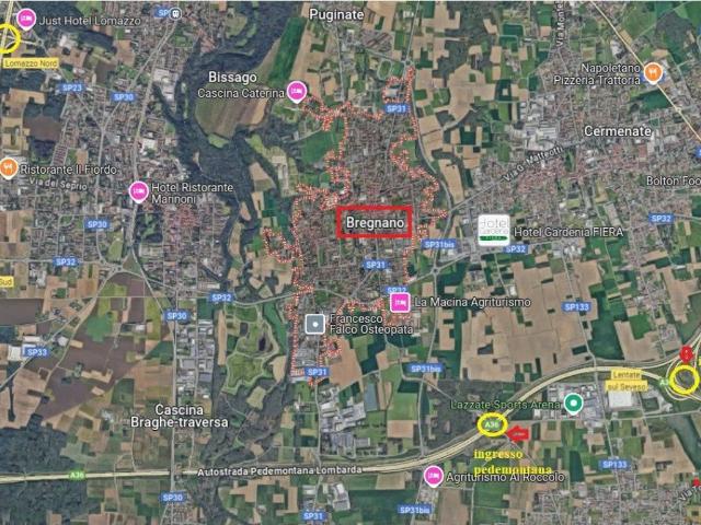 Terreno in vendita a Bregnano, Como