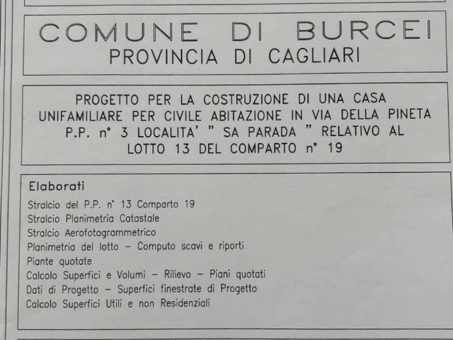 Terreno in vendita a Burcei, Sardigna/Sardegna
