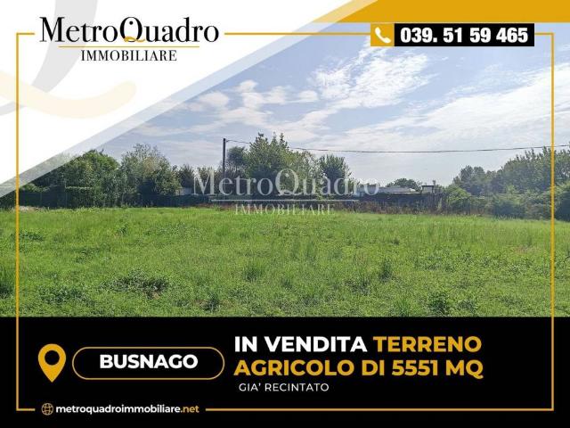 Terreno in vendita a Busnago, Lombardia