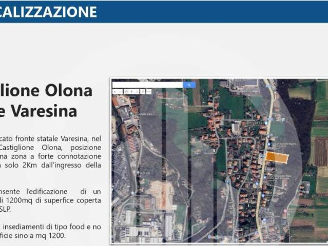 Terreno in vendita a Castiglione Olona, Lombardia