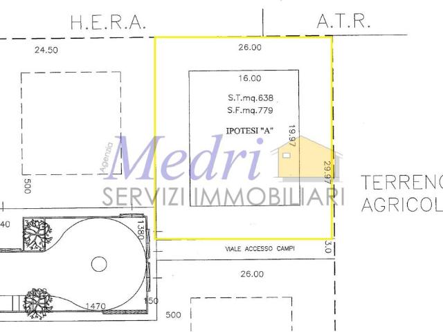 Terreno in vendita a Unione dei comuni Valle del Savio, Cesenà
