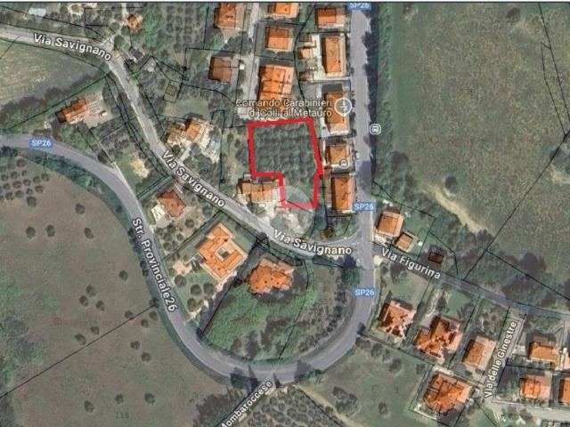 Terreno in vendita a Colli al Metauro, Marche