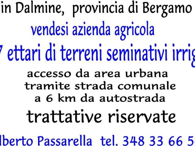 Terreno in vendita a Mariano al Brembo, Dalmine