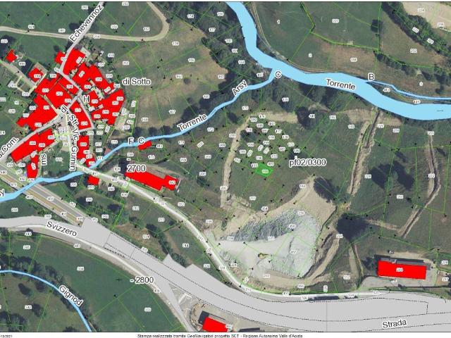 Terreno in vendita a Chez-les-Blanc-Dessus, Étroubles