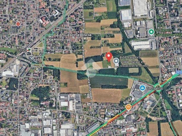 Terreno in vendita a Cascina Biscia, Garbagnate Milanese