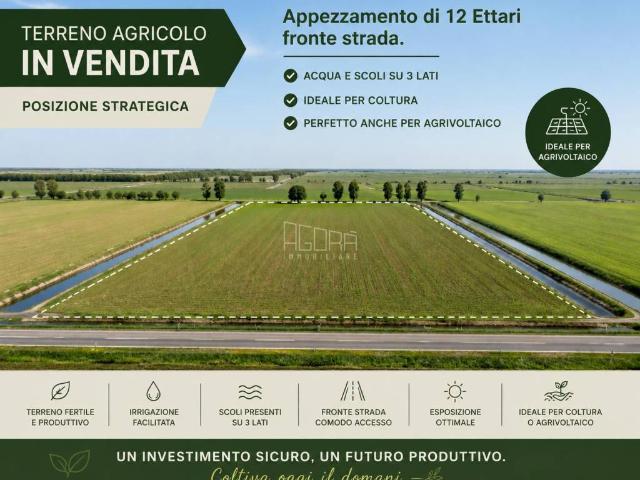 Terreno in vendita a Giacciano Con Baruchella, Veneto