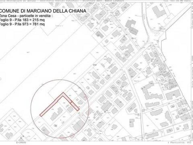 Terreno in vendita a Cesa, Marciano Della Chiana