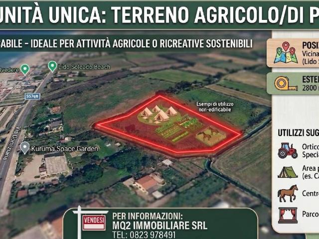 Terreno in vendita a Mondragone