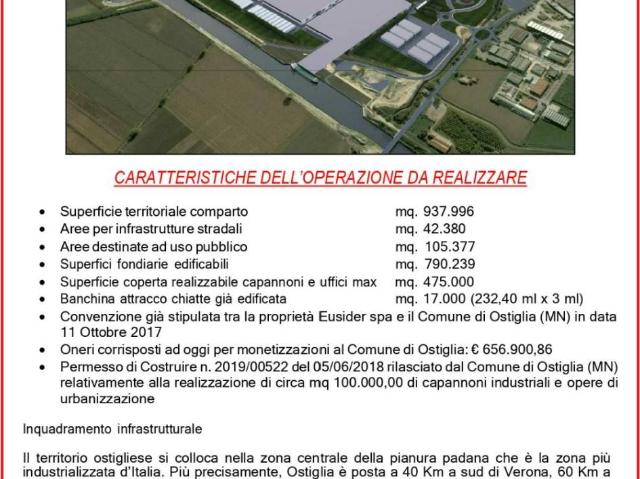 Terreno in vendita a Ostiglia, Lombardia