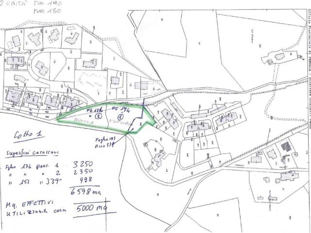 Terreno in vendita a Monte Bagnolo I, Perugia
