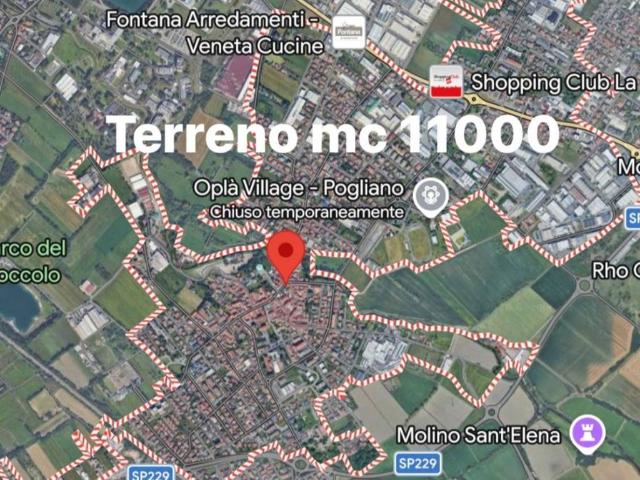 Terreno in vendita a Pogliano Milanese, Milano