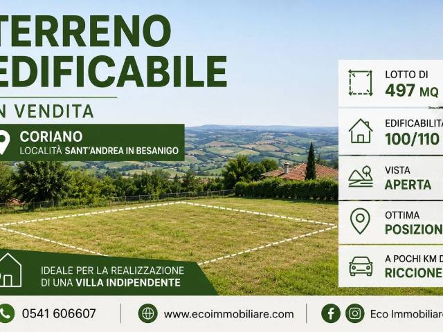 Terreno in vendita a Alba, Riccione