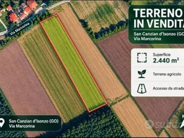Terreno in vendita a Pieris, San Canzian d'Isonzo