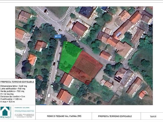Terreno in vendita a Tizzano Val Parma, Reggio Emilia