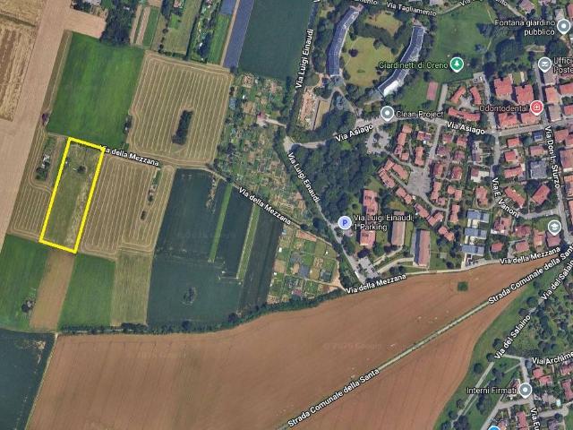 Terreno in vendita a Oreno, Vimercate