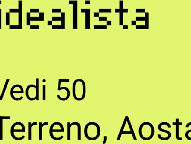Terreno in vendita a Aosta