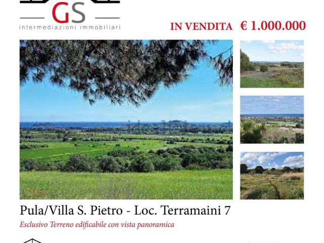Terreno in vendita a Villa San Pietro, Sardigna/Sardegna