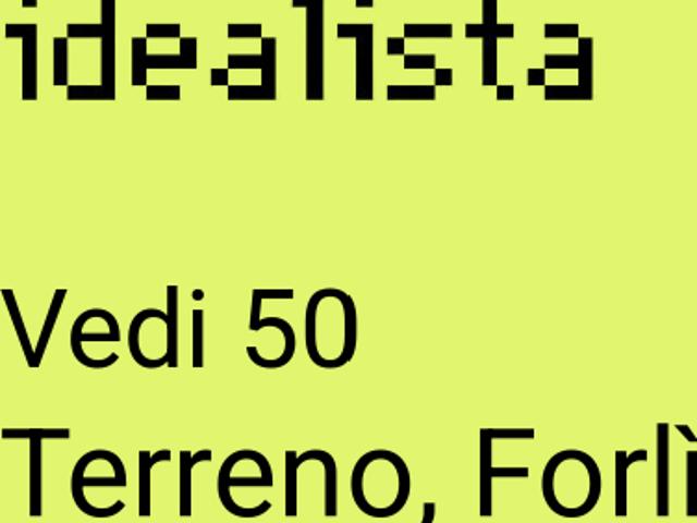 Terreno in vendita a Unione di Comuni della Romagna Forlivese, Quattro