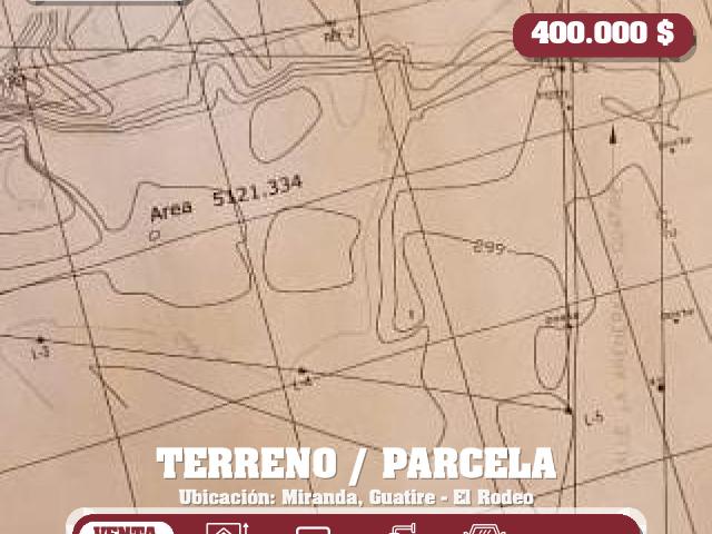 Terreno en venta en Guatire, Miranda