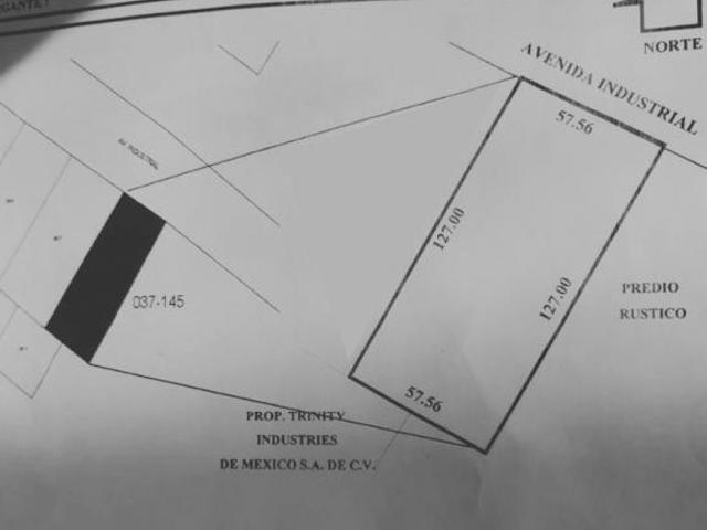 Terreno industrial a un lado de TRINITY puerta 2