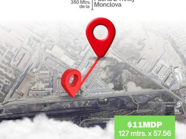 Terreno industrial a un lado de TRINITY puerta 2