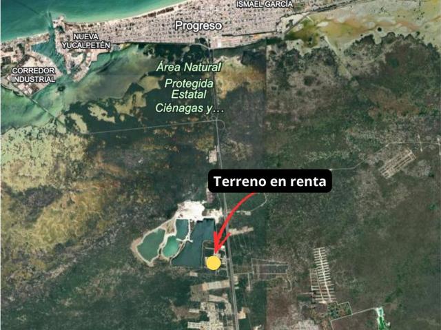 Terreno en renta en Progreso, Yucatán