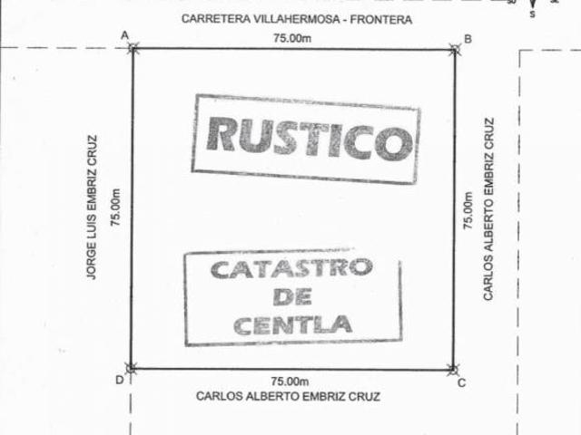 TERRENO INDUSTRIAL EN VENTA EN CARR VILLAHERMOSA FRONTERA F 1110