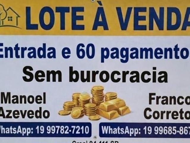 Terreno venda em Vila Honolulu, Águas de São Pedro