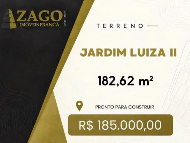 Terreno venda em Jardim Luíza II, Franca