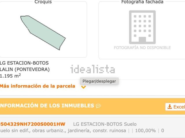 Terreno en venta en O Deza, Galicia