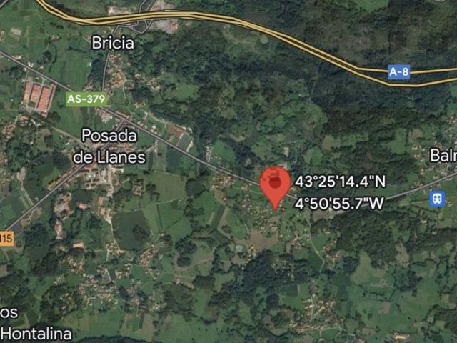 Terreno en venta en Bricia, Llanes
